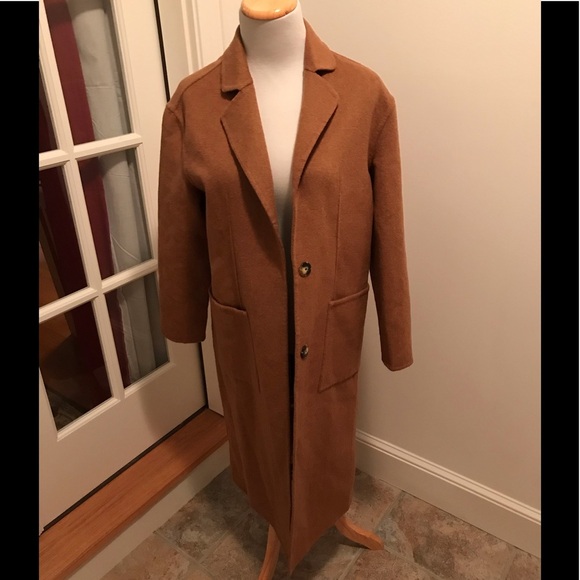 NWT Free People XS brown trench coat XS - Picture 1 of 16